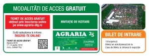 Acces Vizitatori AGRARIA 2019